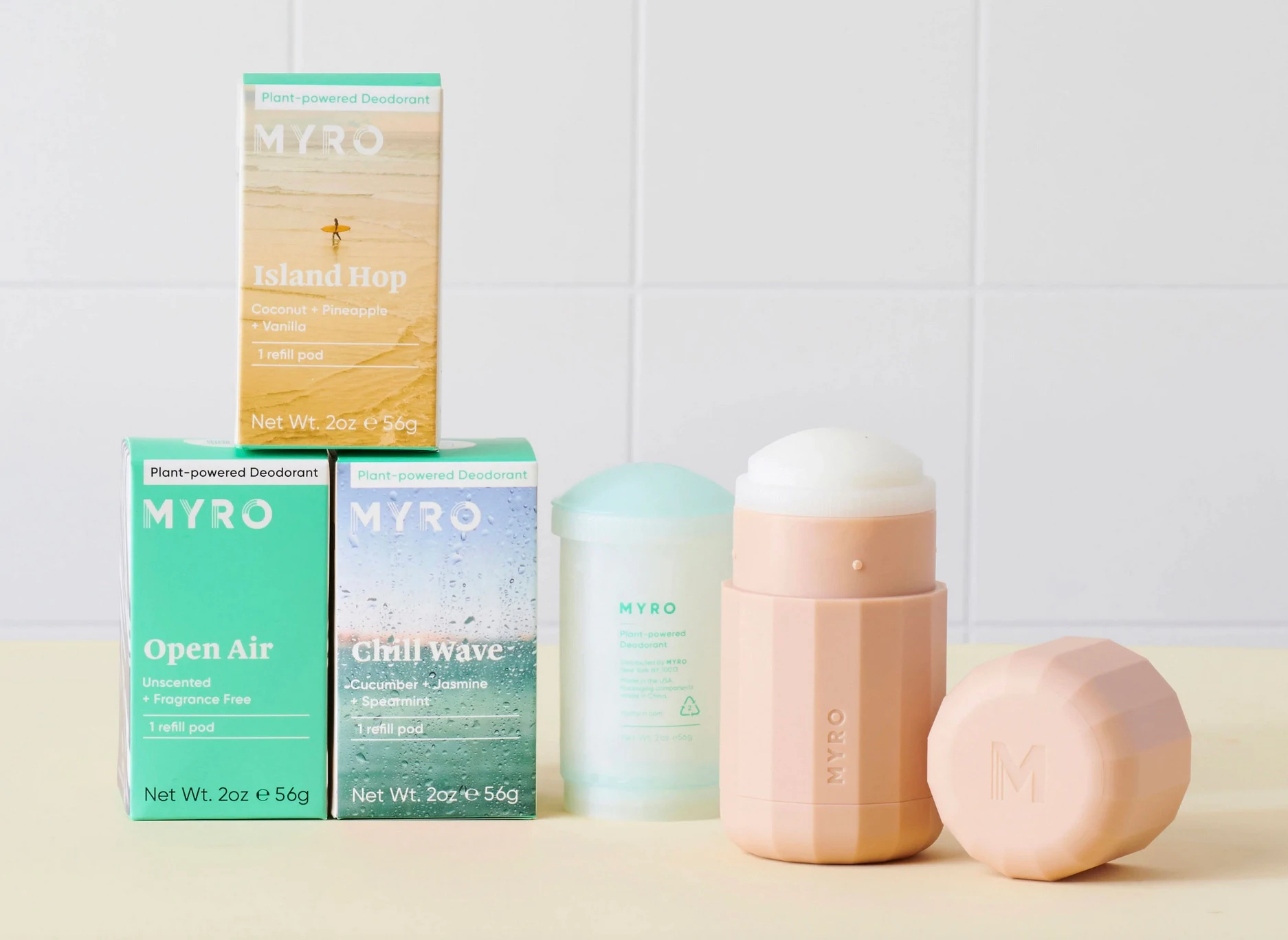 Myro Develops Refillable/Reusable Deodorant Pack - Vimarsana News