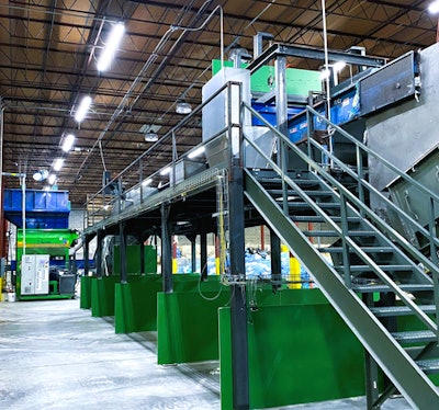 Nexus plant floor sorting line.