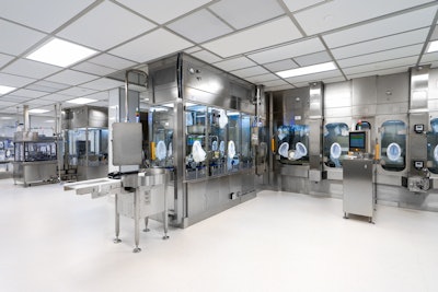 The sterile filling line delivered to BSM. (Image: Steriline)