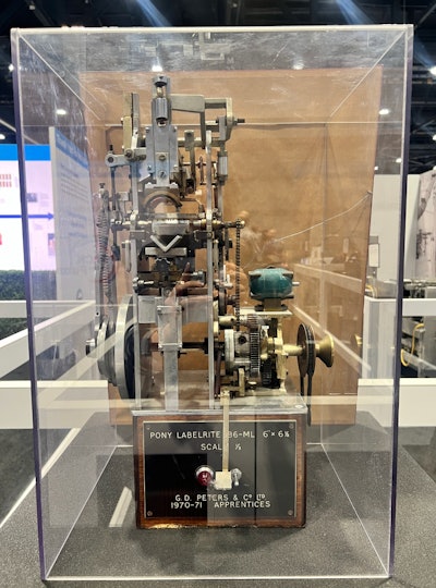 NJM Pony Label Rite® labeler.