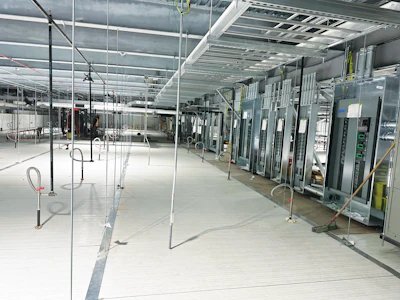 Walk-on ceilings over processing zones are being built as interstitial spaces today, where maintenance can happen without risk of contaminating food below.