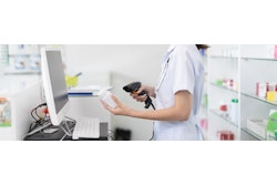 Antares Pharmacist Scanning Bottle