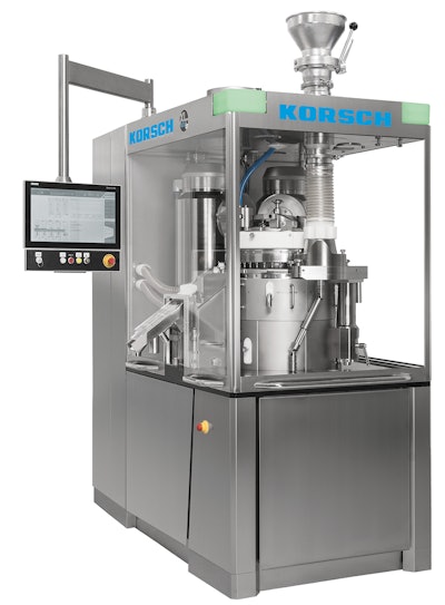 Korsch to Present Enhanced 4th Generation Tablet Press From: Korsch AG