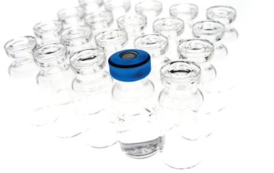 Blue Cap Vial