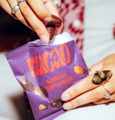 Vegan chocolate maker Nucao began using paper packaging for its Nucao Fruits and Nucao Nuts products in late 2022.