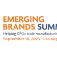 The Emerging Brands Summit returns to Las Vegas on September 10, 2023.