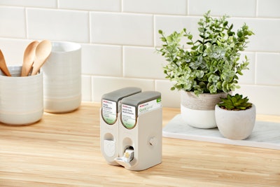 The CVS Health QuickServe Vitamin Dispensing System is comprised of two components: a reusable dispenser base and individual, pre-filled vitamin and supplement QuickServe cartridges. (Image credit: CVS Pharmacy)