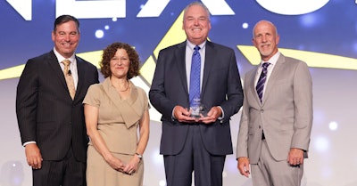 Pictured left to right: HDA President and CEO Chip Davis; HDA Executive Committee member Debbie Weitzman; Mike Kaufmann, former CEO of Cardinal Health; and Perry Fri, Executive Vice President, Industry Relations, Membership & Education and COO, HDA Research Foundation