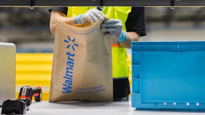 Moving forward, nearly all orders shipped in plastic mailers from fulfillment centers and stores and all marketplace items shipped with Walmart Fulfillment Services will arrive in recyclable paper bag mailers.