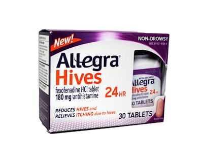 Allegra Hives Package Design