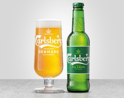 Carlsberg Stemmed Glass