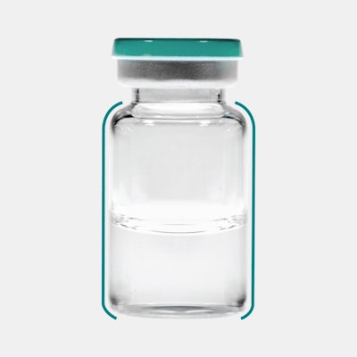 Corning Viridian Vial