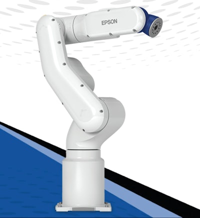 Packaging Robotics: Epson Robots' VT6L-DC All-in-One 6-Axis Robot