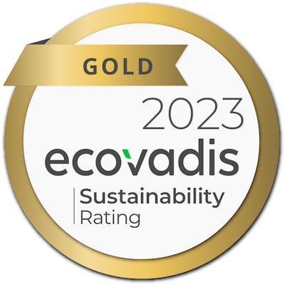KHS earned gold status in the EcoVadis rating system for the very first time.