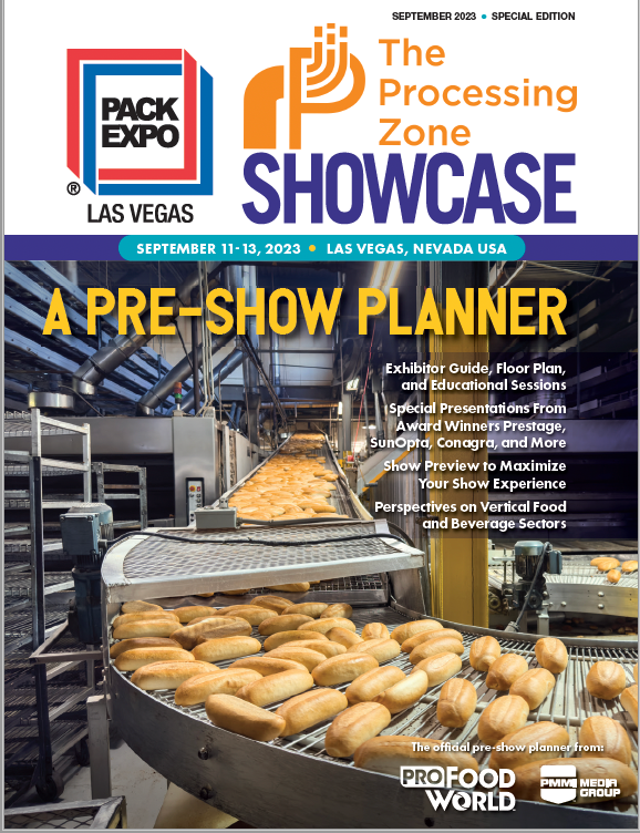 Pro Food World 2023 PACK EXPO Processing Zone Showcase