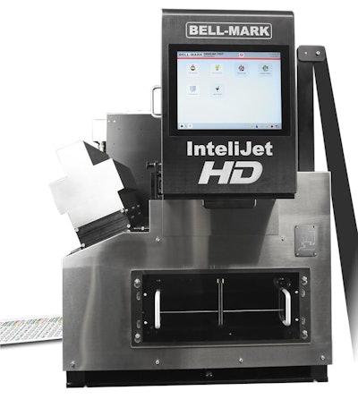 The latest generation of Bell-Mark’s InteliJet HD piezo inkjet printers, the HD 3A is designed for demanding pharmaceutical and medical device packaging applications.