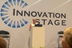 Melissa Green speaks about sustainability in healthcare packaging at the 2023 PACK EXPO Las Vegas Innovation Stage.