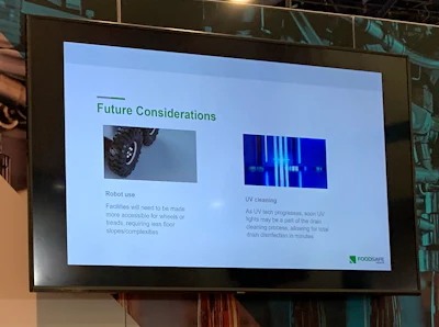 FoodSafe Drains Future Forecast