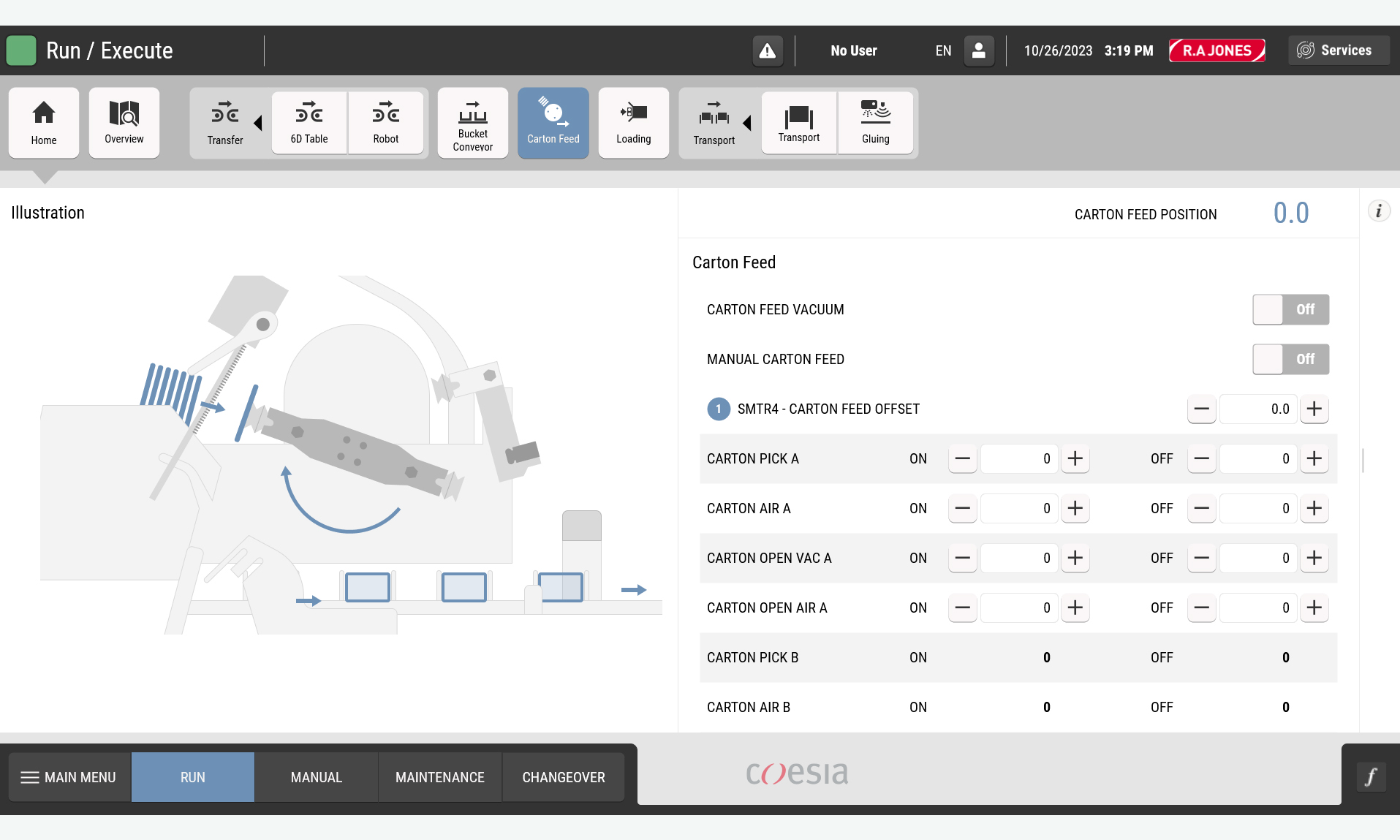 R.A Jones' new OptiMate interface.