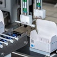 In Lundbeck's operation, a robot picks up one pipette for each carton of vials.