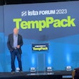 Merck's Lee Menszak at the ISTA TempPack event in May 2023.