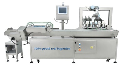 PTI's Seal Sensor PQX pouch seal inspection system is recommended for food, nutrition, and medical device applications.