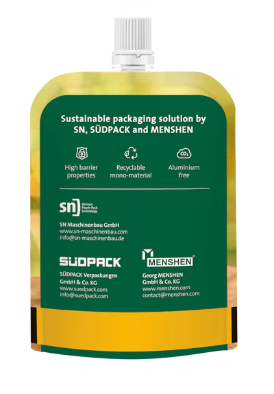 Doypack Mit Spout Back