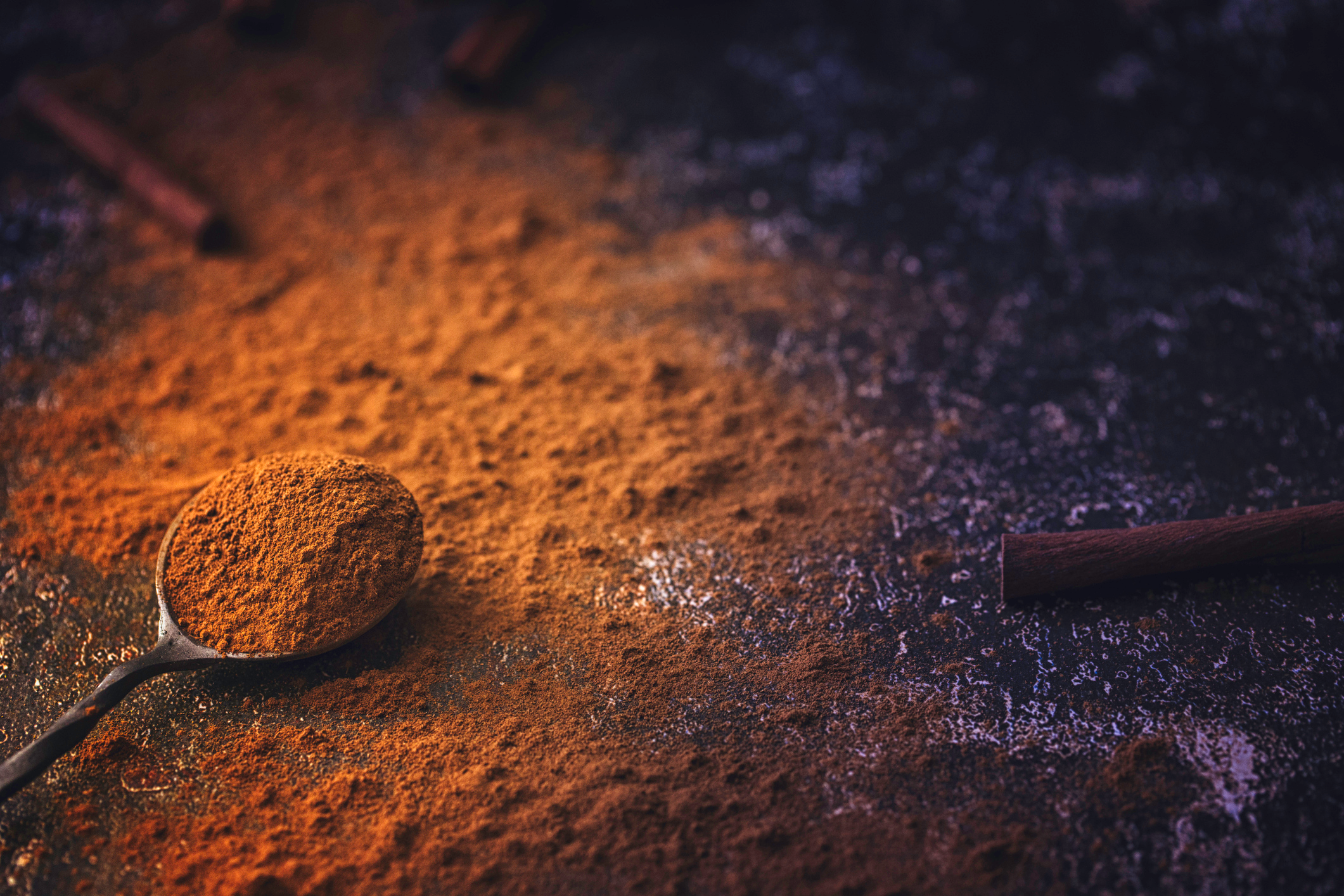Ground cinnamon