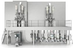 With the Xelum platform, Syntegon offers a flexible solution for both continuous fluid bed granulation and continuous direct compression.