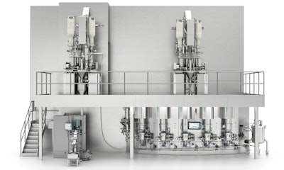 With the Xelum platform, Syntegon offers a flexible solution for both continuous fluid bed granulation and continuous direct compression.