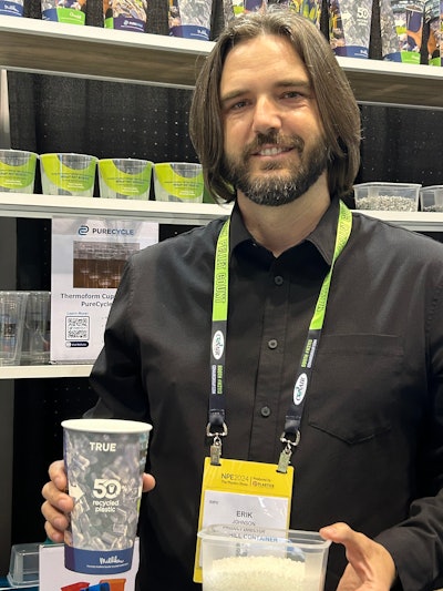 Erik Johnson, director of Design & Product Development for Churchill Container.