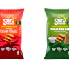 A new snack bag for PepsiCo Europe’s Walkers Sunbites chip brand in the U.K. and Ireland is made from 50% recycled content from chemical recycling technology.