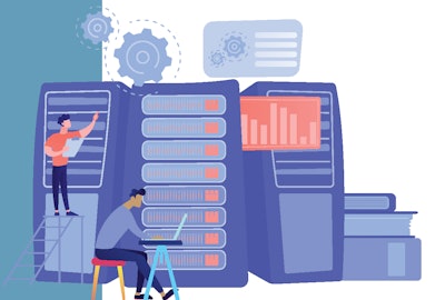 It helps AI implementation for things like predictive maintenance to collect and store relevant data before introducing the technology.