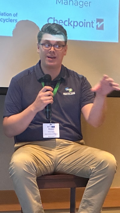 Ruben Nance, program director, preferred design recognition, Association of Plastics Recyclers (APR)