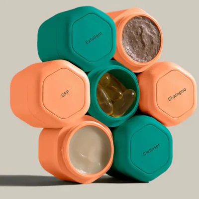 Cadence has improved the sustainability of its reusable travel containers by switching from virgin plastic to recycled ocean-bound plastic.