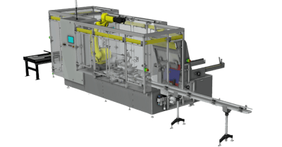 ESS Technologies’ Model V30 Robotic Case Packer