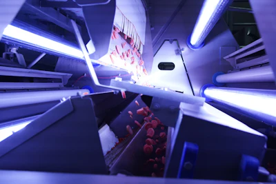 Vision Inspection Vegetables