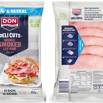 Don Smallgoods' new deli meat packaging includes features to improve accessibility for those with visual or dexterity challenges.