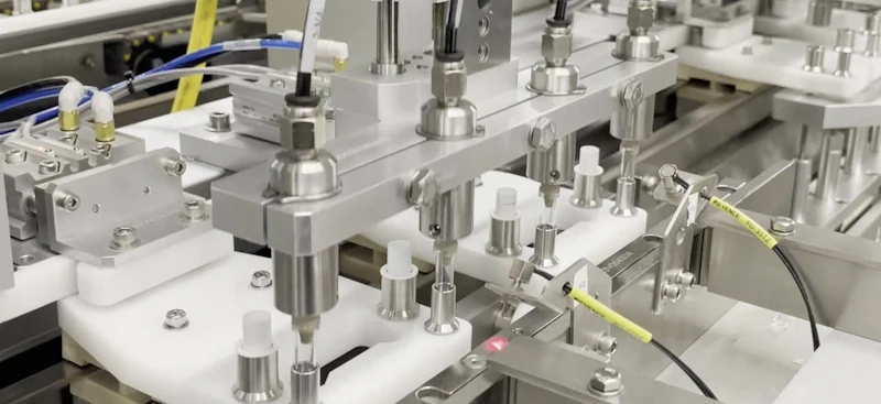 Vial Loading Automatic Assembly and Vial-filling Machine for Unidose Liquid Nasal ...