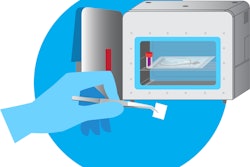 ActivShield™ film ready to be placed in chamber for sterilization (chamber not required)