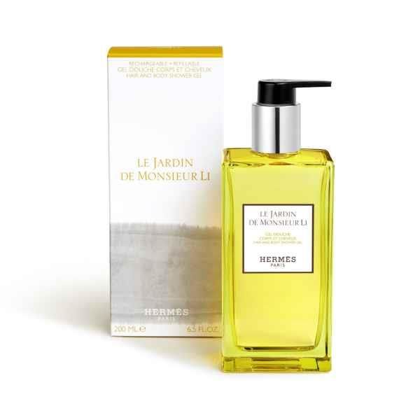 Herm&egrave;s is offering its Le Bain collection of personal care products in decorative refillable glass containers.