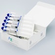 Due to the blister-free packaging, the prefilled syringes can be packaged in a volume-optimized cardboard box made of 100 percent mono-material.