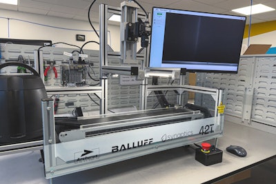 42 Technology has built a technology demonstrator, shown here in the company’s development labs, to showcase this new AI-driven approach for automated line clearance. The unit will be launched at this year’s Embedded World event.