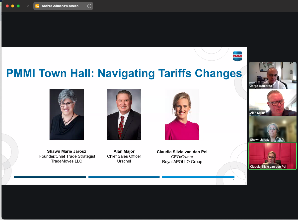 PMMI’s Town Hall: Navigating Tariff Changes Speakers