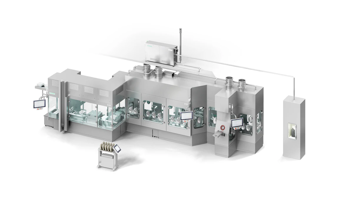 Filling Machine for RTU Nested Syringes From: Syntegon Packaging ...