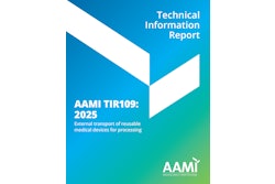 AAMI TIR109:2025; External transport of reusable medical devices for processing applies to any transport of devices between or among health care facilities and reprocessing facilities.