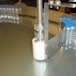 Pharmafill TT series powered turntables orient, load bottles, jars onto conveyor for packaging.