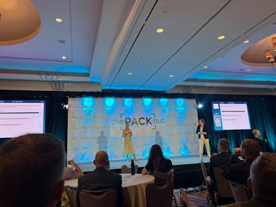 In a session hosted by Kiley Djupstrom & Jenn Goff, co-founders of the PACK Out, the duo presented a live poll session gauging the pulse of the industry at the event.