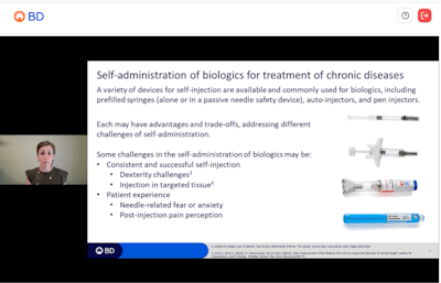Claire Lageat, BD Clinical and Human Factors Specialist shared expert insights into how needle choice can impact the self-injection experience.