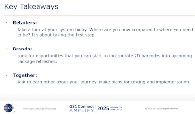 GS1 Conference Key Takeaways: Strategic guidance for retailers and brands on 2D barcode implementation